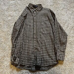 Pendleton Sir Pendleton Wool Shirt Large Plaid Wool Vintage EUC